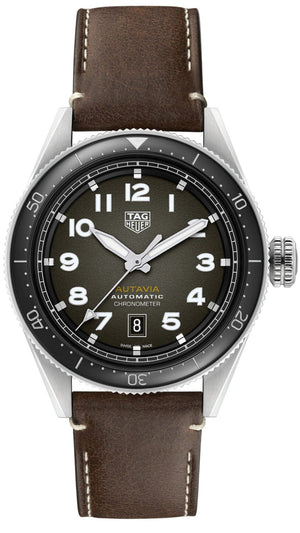  Shop Authentic Tag Heuer Autavia Automatic Grey Dial Watch for Men - WBE5114.FC8266 - Luxxuri