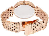  Shop Authentic Michael Kors Darci Brown Dial Rose Gold Stainless Steel Strap Watch for Women - MK3217 - Luxxuri