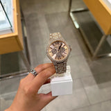  Shop Authentic Michael Kors Camille Multifunctional Crystals Rose Gold Dial Rose Gold Steel Strap Watch for Women - MK6961 - Luxxuri