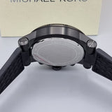  Shop Authentic Michael Kors Dylan Black Dial Black Rubber Strap Watch for Men - MK8152 - Luxxuri