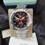  Shop Authentic Fossil Bronson Chronograph Red Dial Silver Steel Strap Watch for Men - FS5878 - Luxxuri
