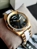  Shop Authentic Guess Connoisseur Black Dial Gold Steel Strap Watch for Men - GW0265G3 - Luxxuri