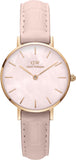  Shop Authentic Daniel Wellington Petite Rouge Pink Dial Pink Leather Strap Watch For Women - DW00100511 - Luxxuri