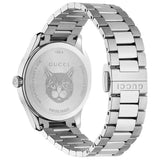  Shop Authentic Gucci G Timeless Quartz Mother of Pearl Pink Dial Silver Steel Strap Watch for Women - YA1264166 - Luxxuri
