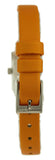  Shop Authentic Gucci G-Frame Square Mother of Pearl Orange Dial Orange Leather Strap Watch For Women - YA128532 - Luxxuri