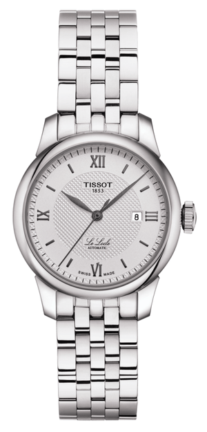  Shop Authentic Tissot Le Locle Automatic Silver Dial Silver Steel Strap Watch For Women - T006.207.11.038.00 - Luxxuri