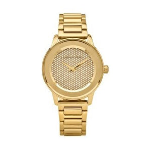  Shop Authentic Michael Kors Kinley Gold Dial Gold Steel Strap Watch for Women - MK6209 - Luxxuri