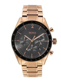  Shop Authentic Hugo Boss Trophy Grey Dial Rose Gold Steel Strap Watch for Men - 1513632 - Luxxuri