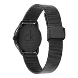  Shop Authentic Calvin Klein Minimal Black Dial Black Mesh Bracelet Watch for Women - K3M22421 - Luxxuri