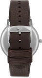  Shop Authentic Emporio Armani Kappa Quartz Black Dial Brown Leather Strap Watch For Men - AR11153 - Luxxuri