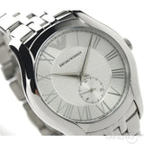  Shop Authentic Emporio Armani Classic Quartz Silver Dial Silver Steel Strap Watch For Men - AR1788 - Luxxuri