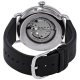  Shop Authentic Emporio Armani Meccanico Skeleton Black Dial Black Leather Strap Watch For Men - AR60026 - Luxxuri