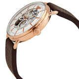  Shop Authentic Emporio Armani Meccanico Automatic White Dial Brown Leather Strap Watch For Men - AR60027 - Luxxuri
