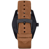  Shop Authentic Emporio Armani Sportivo Analog Brown Dial Brown Leather Strap Watch For Men - AR6080 - Luxxuri