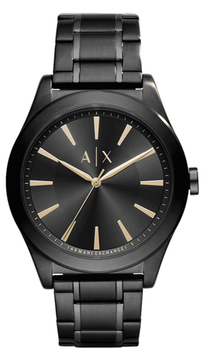  Shop Authentic Armani Exchange Nico Analog Black Dial Black Steel Strap Watch For Men - AX7102 - Luxxuri