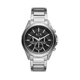  Shop Authentic Armani Exchange Drexler Chronograph Black Dial Silver Steel Strap Watch for Men - AX2600 - Luxxuri