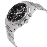 Shop Authentic Armani Exchange The Driver Chronograph Black Dial Silver Steel Strap Watch For Men - AX1612 - Luxxuri