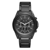  Shop Authentic Armani Exchange Drexler Chronograph Black Dial Black Steel Strap Watch For Men - AX2601 - Luxxuri