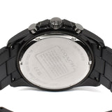 Coach Kent Chronograph Black Dial Black Steel Strap Watch for Men - 14602554