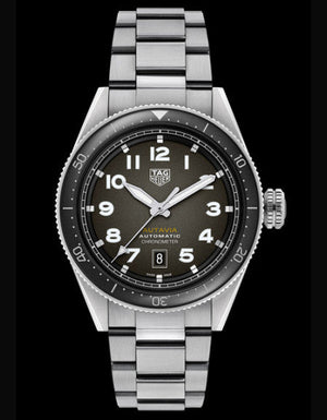  Shop Authentic Tag Heuer Autavia Grey Dial Watch for Men - WBE5114.EB0173 - Luxxuri