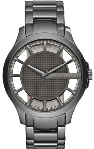  Shop Authentic Armani Exchange Hampton Chronograph Grey Dial Grey Steel Strap Watch For Men - AX2188 - Luxxuri