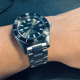  Shop Authentic Seiko Prospex 1965 Modern Re Interpretation Automatic Black Dial Silver Steel Strap Watch For Men - SPB143J1 - Luxxuri