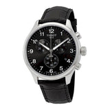  Shop Authentic Tissot Chrono XL Classic Black Dial Black Leather Strap Watch For Men - T116.617.16.057.00 - Luxxuri