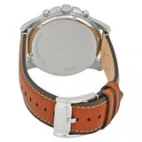  Shop Authentic Fossil Grant Chronograph Blue Dial Brown Leather Strap Watch for Men - FS5210 - Luxxuri