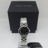  Shop Authentic Marc Jacobs Blade Black Dial Silver Steel Strap Watch for Women - MBM8672 - Luxxuri