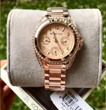  Shop Authentic Michael Kors Blair Rose Gold Dial Rose Gold Steel Strap Watch for Women - MK5613 - Luxxuri