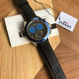 Shop Authentic Tissot V8 Alpine Carbon Chronograph Black Dial Black Leather Strap Watch For Men - T106.417.16.201.00 - Luxxuri