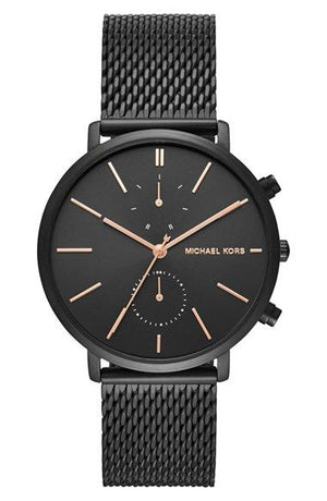  Shop Authentic Michael Kors Jaryn Black Dial Black Stainless Steel Strap Watch for Men - MK8504 - Luxxuri