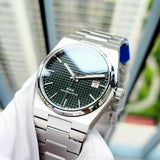  Shop Authentic Tissot PRX Powermatic 80 Green Dial Silver Steel Strap Watch For Men - T137.407.11.091.00 - Luxxuri