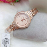  Shop Authentic Michael Kors Cinthia Mother of Pearl Rose Gold Dial Rose Gold Steel Strap Watch for Women - MK3643 - Luxxuri
