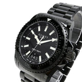  Shop Authentic Gucci Dive Quartz Black Dial Black Steel Strap Watch For Men - YA136205 - Luxxuri