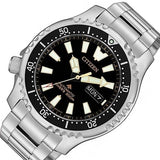  Shop Authentic Citizen Promaster 200M Diver Fugu Asian Limited Edition Black Dial Silver Steel Strap Watch For Men - NY0090-86E - Luxxuri