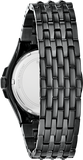  Shop Authentic Bulova Crystal Collection Phantom Black Dial Black Steel Strap Watch for Men - 98A240 - Luxxuri