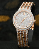  Shop Authentic Bulova Crystal Collection Silver Crystals Dial Two Tone Steel Strap Watch for Women - 98L235 - Luxxuri