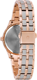  Shop Authentic Bulova Crystal Collection Silver Crystals Dial Two Tone Steel Strap Watch for Women - 98L235 - Luxxuri