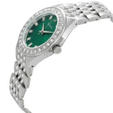  Shop Authentic Bulova Phantom Classic Baguette Green Dial Silver Steel Strap Watch for Men - 96A253 - Luxxuri