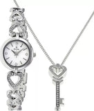  Shop Authentic Bulova Crystals White Dial Silver Steel Strap Watch for Women - 96X114 - Luxxuri