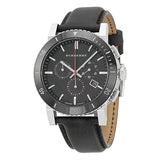  Shop Authentic Burberry The City Black Dial Black Leather Strap Watch for Men - BU9382 - Luxxuri