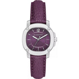  Shop Authentic Burberry Brit The Britain Maroon Dial Maroon Leather Strap Watch for Women - BBY1714 - Luxxuri