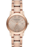  Shop Authentic Burberry The City Diamonds Rose Gold Dial Rose Gold Steel Strap Watch for Women - BU9126 - Luxxuri