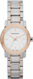  Shop Authentic Burberry The City Silver Dial Two Tone Steel Strap Watch for Women - BU9205 - Luxxuri