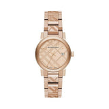  Shop Authentic Burberry The City Rose Gold Dial Rose Gold Steel Strap Watch for Women - BU9146 - Luxxuri