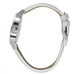  Shop Authentic Burberry The City White Dial White Leather Strap Watch for Women - BU9128 - Luxxuri