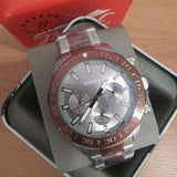 Shop Authentic Fossil Bannon Multifunction Brown Dial Two Tone Steel Strap Watch for Men - BQ2502 - Luxxuri