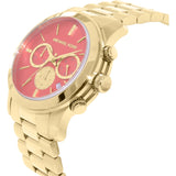  Shop Authentic Michael Kors Runway Quartz Orange Dial Gold Steel Strap Watch For Women - MK5930 - Luxxuri