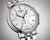  Shop Authentic Tissot Carson Premium White Dial Silver Steel Strap Watch For Men - T122.417.11.011.00 - Luxxuri